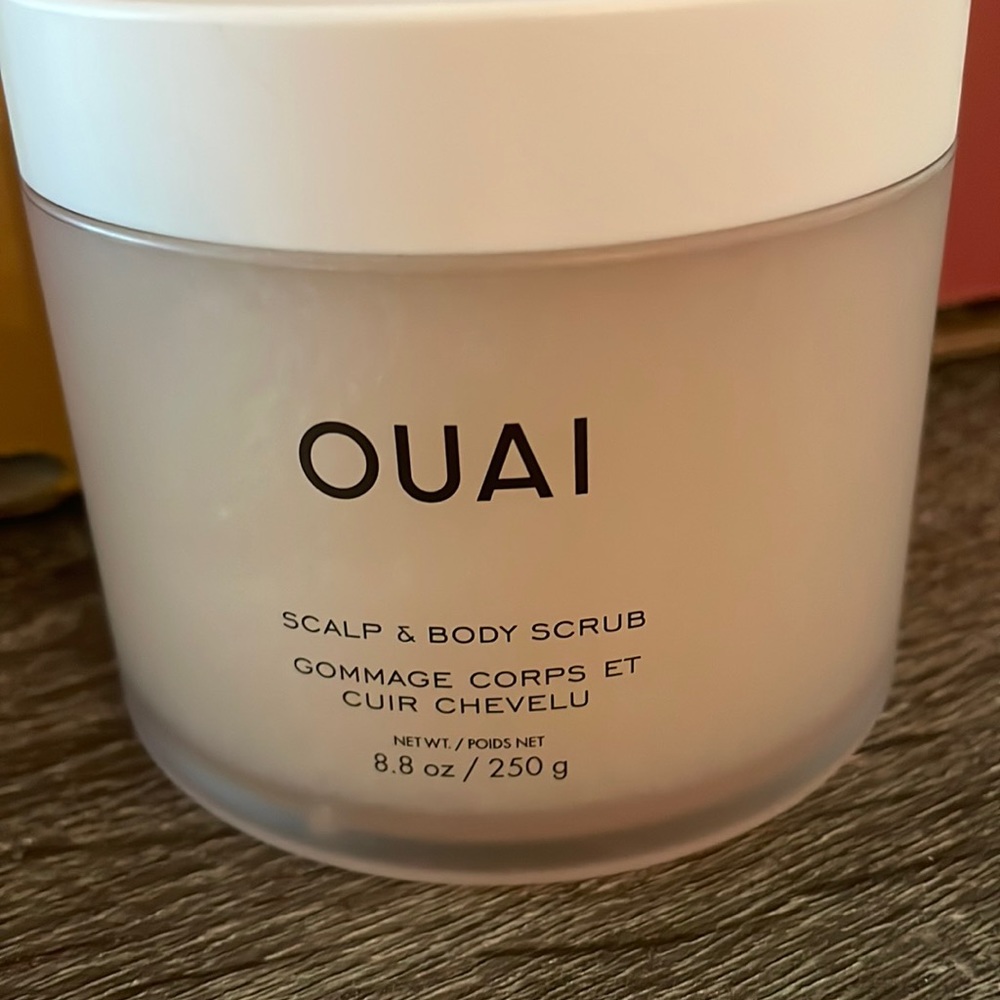 Ouai scalp and body scrub, new, never used.